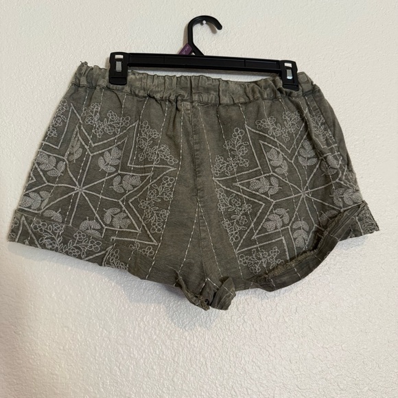 NWOT free people Westover Embroidered Shorts - Picture 6 of 10